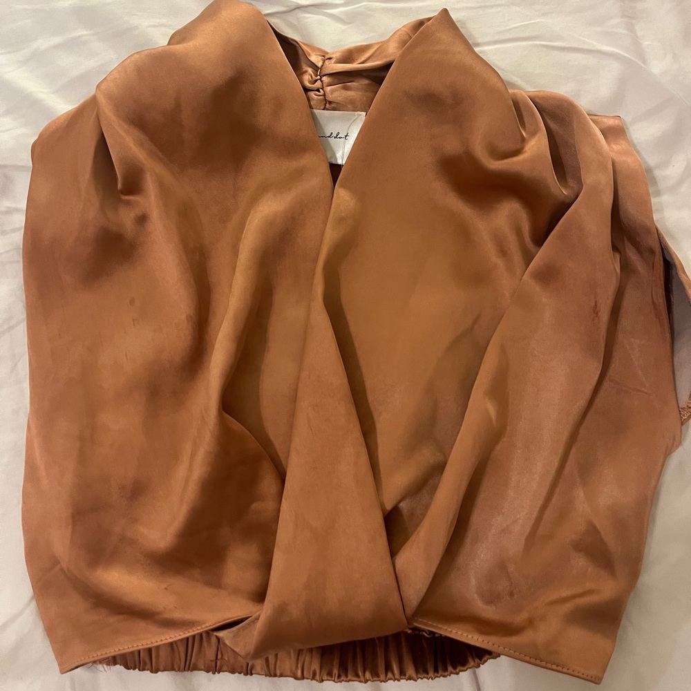 Line and Dot bronze top size XS